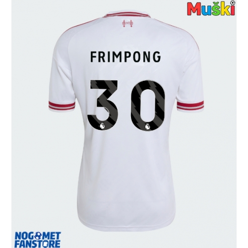 Liverpool Jeremie Frimpong #30 Gostujuci Dres 2026-27 Kratak Rukav